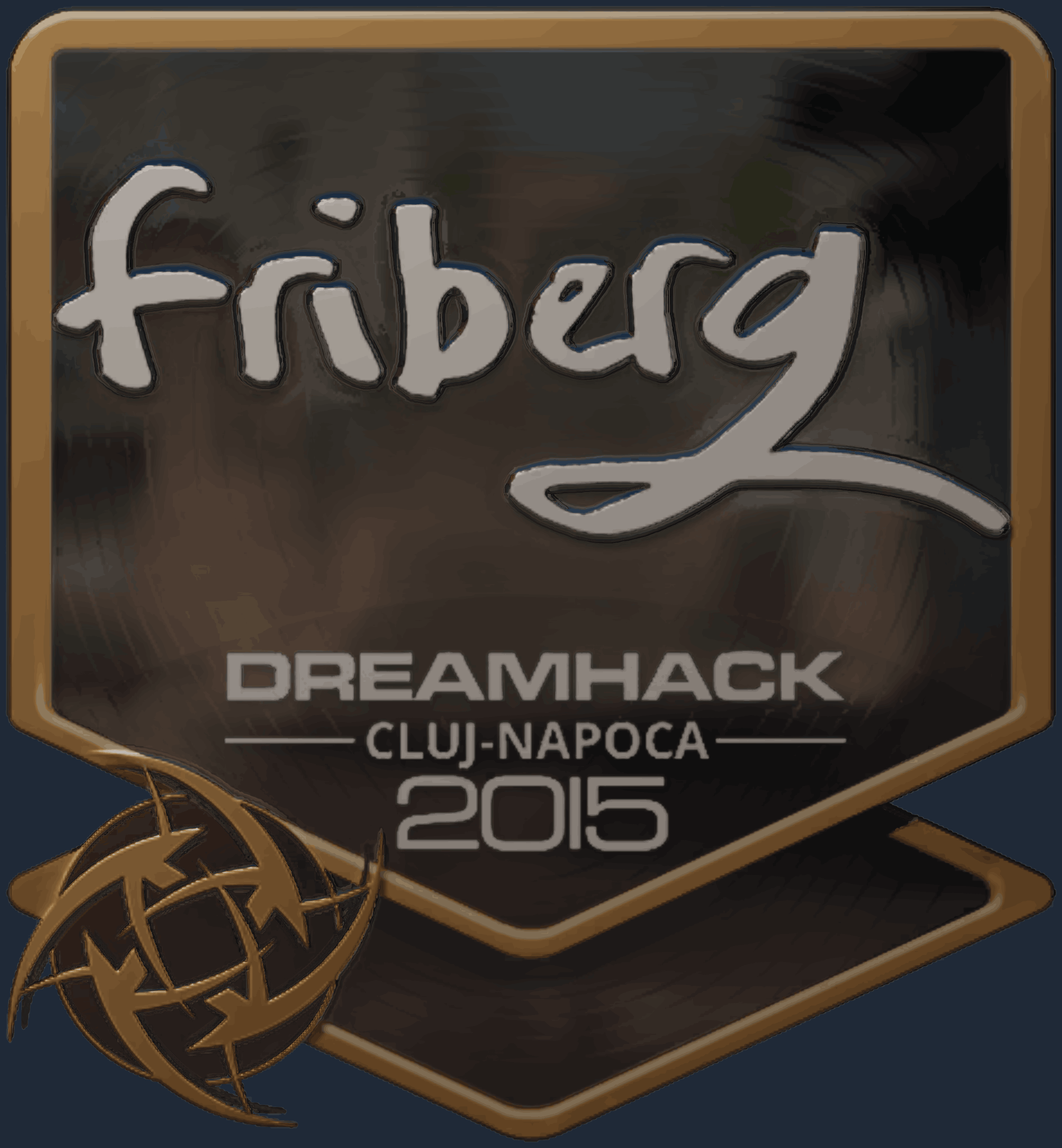 Sticker | friberg (Foil) | Cluj-Napoca 2015