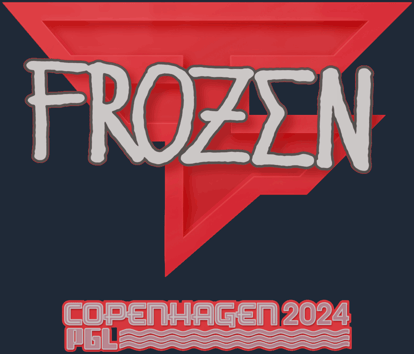 Sticker | frozen | Copenhague 2024