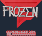 Sticker | frozen | Copenhagen 2024