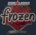 Sticker | frozen (Foil) | Berlin 2019