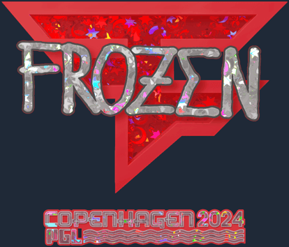 Sticker | frozen (purpurina) | Copenhague 2024