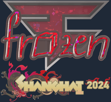 Sticker | frozen (purpurina) | Shanghái 2024