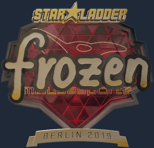 Sticker | frozen (Gold) | Berlin 2019