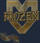 Sticker | frozen (Gold) | Paris 2023