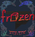 Sticker | frozen (Holo) | Austin 2025