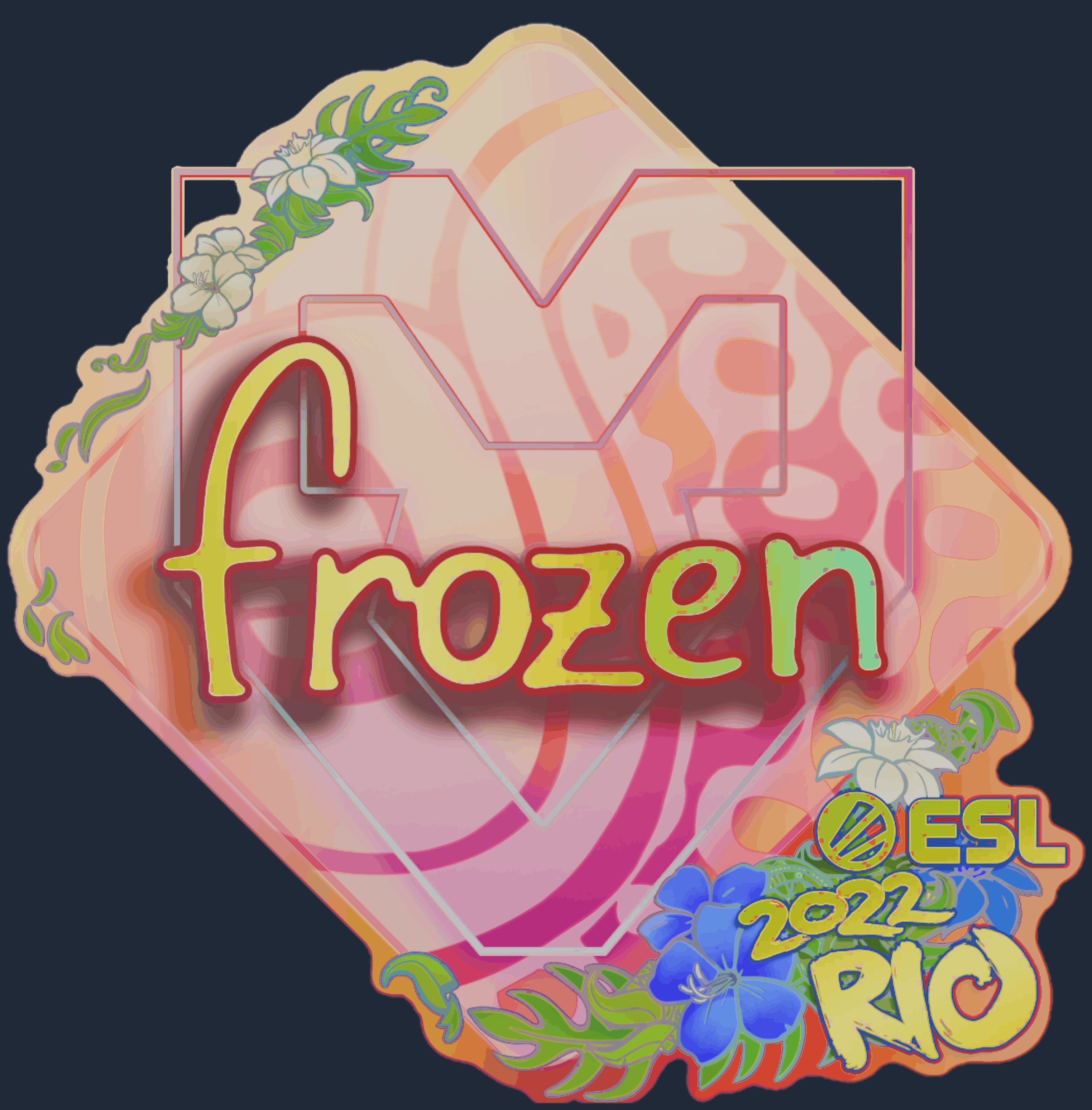 Sticker | frozen (Holo) | Rio 2022