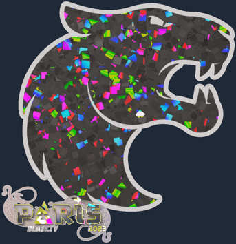 Sticker | FURIA (purpurina) | París 2023