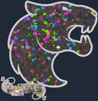 Sticker | FURIA (Glitter) | Paris 2023