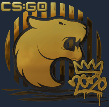 Sticker | FURIA (dorada) | CRM 2020