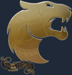 Sticker | FURIA (Gold) | Paris 2023