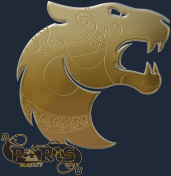 Sticker | FURIA (dorada) | París 2023