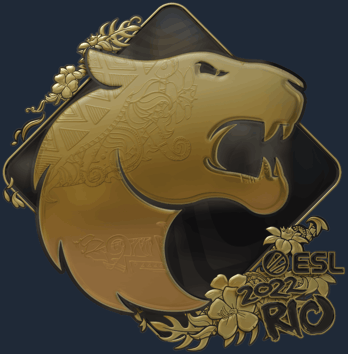 Sticker | FURIA (Gold) | Rio 2022