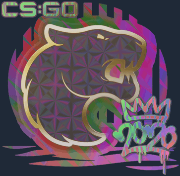 Sticker | FURIA (holográfica) | CRM 2020