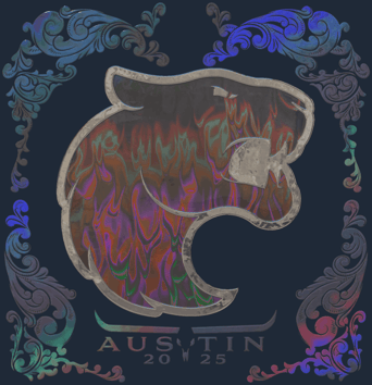 Sticker | FURIA (holográfica) | Austin 2025