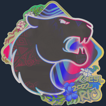 Sticker | FURIA (holográfica) | Río 2022