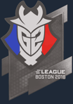 Sticker | G2 Esports | Boston 2018