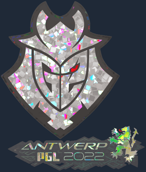 Sticker | G2 Esports (Glitter) | Antwerp 2022