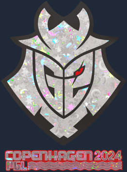 Sticker | G2 Esports (purpurina) | Copenhague 2024