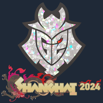 Sticker | G2 Esports (purpurina) | Shanghái 2024