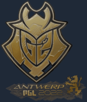 Sticker | G2 Esports (Gold) | Antwerp 2022