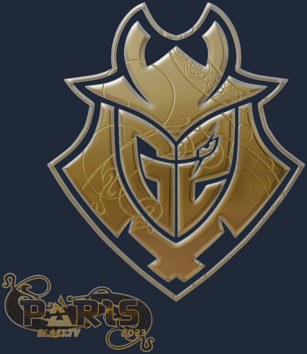 Sticker | G2 Esports (dorada) | París 2023