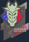 Sticker | G2 Esports (Holo) | Boston 2018
