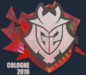 Sticker | G2 Esports (Holo) | Cologne 2016