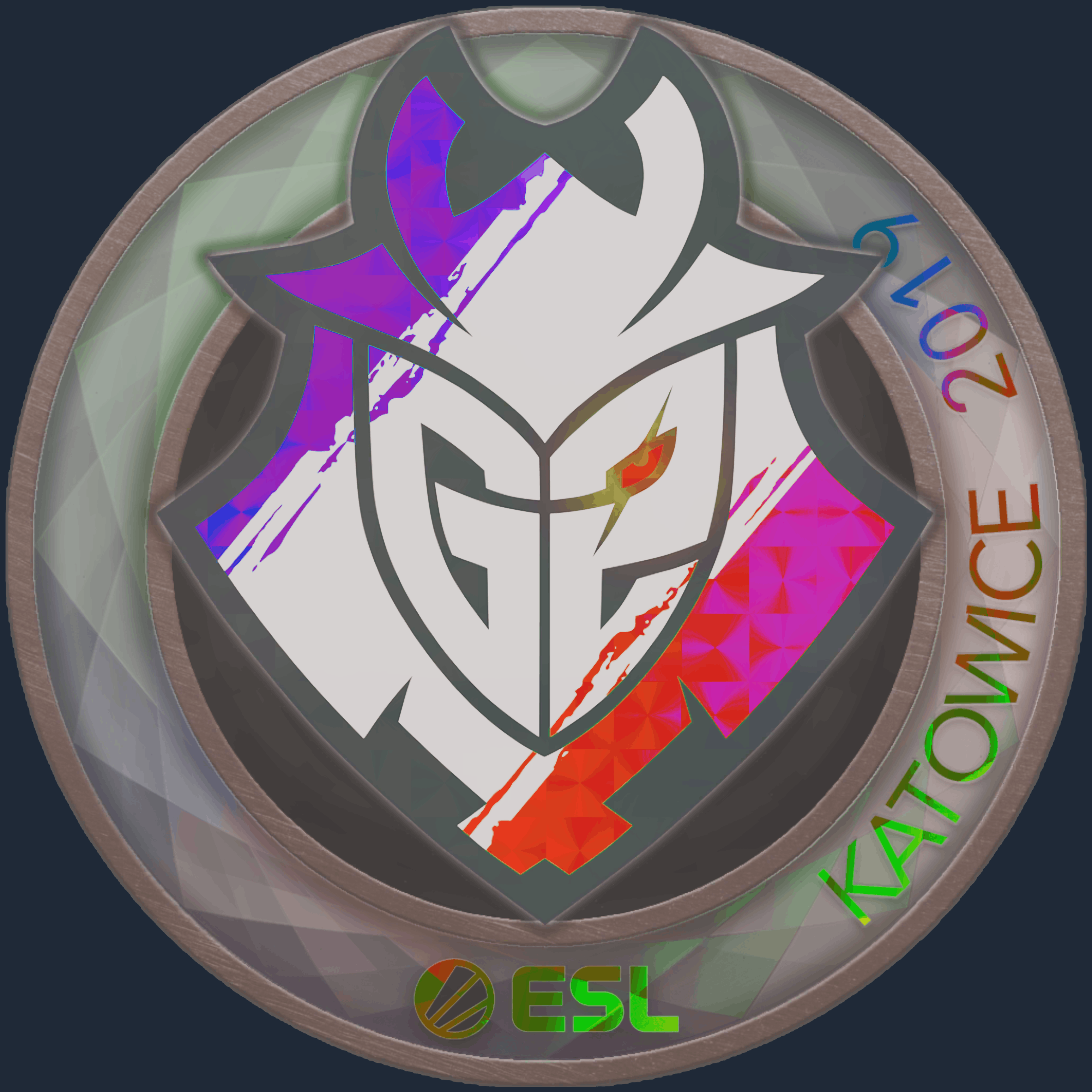 Sticker | G2 Esports (Holo) | Katowice 2019