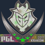 Sticker | G2 Esports (Holo) | Krakow 2017
