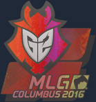 Sticker | G2 Esports (Holo) | MLG Columbus 2016
