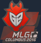 Sticker | G2 Esports | MLG Columbus 2016