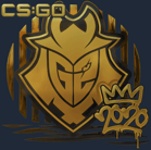 Sticker | G2 (Gold) | 2020 RMR image