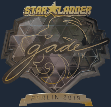 Sticker | gade (Gold) | Berlin 2019