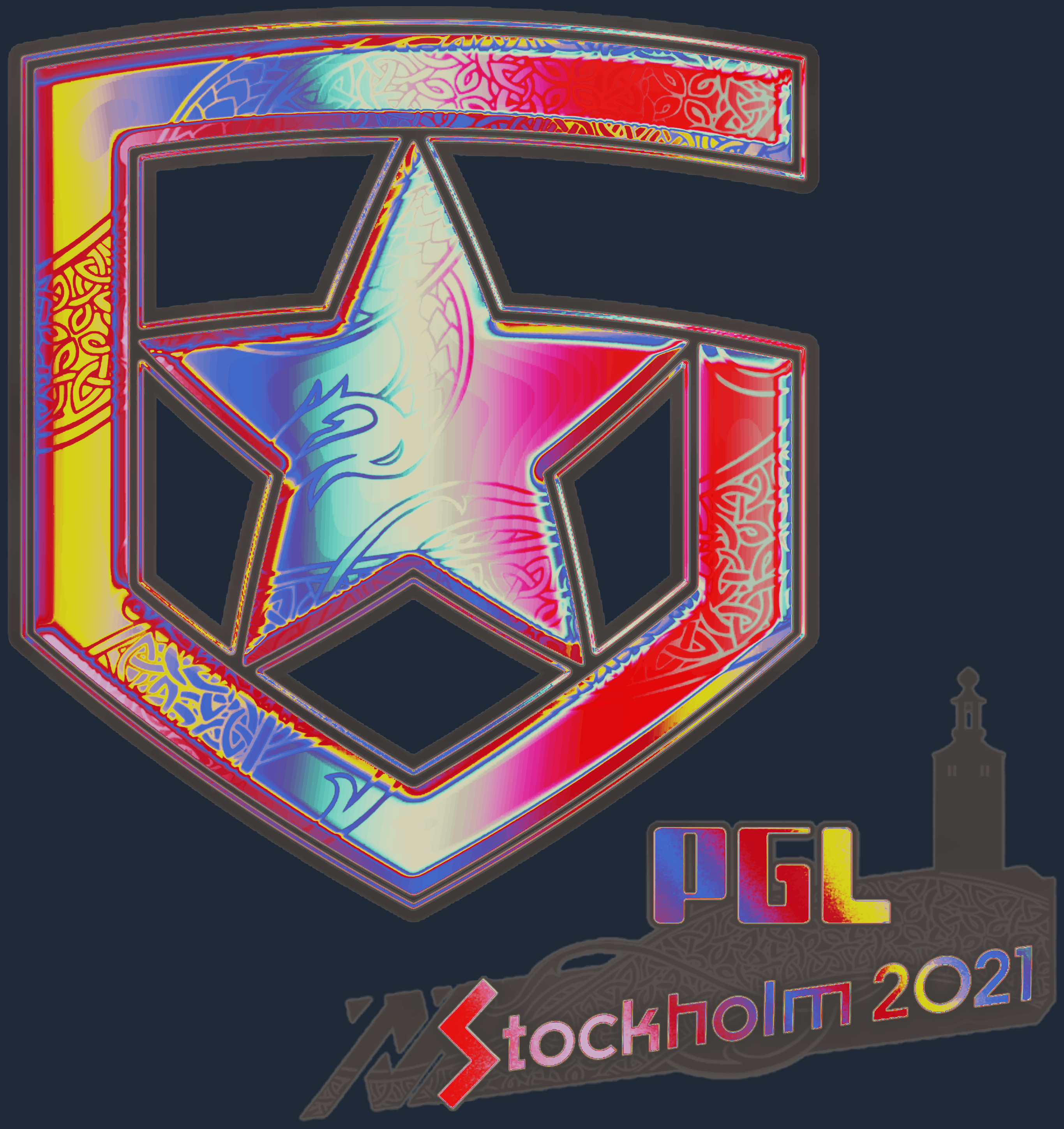 Sticker | Gambit Gaming (Holo) | Stockholm 2021