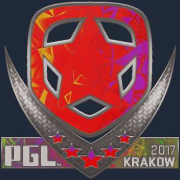 Sticker | Gambit (holográfica) | Cracovia 2017