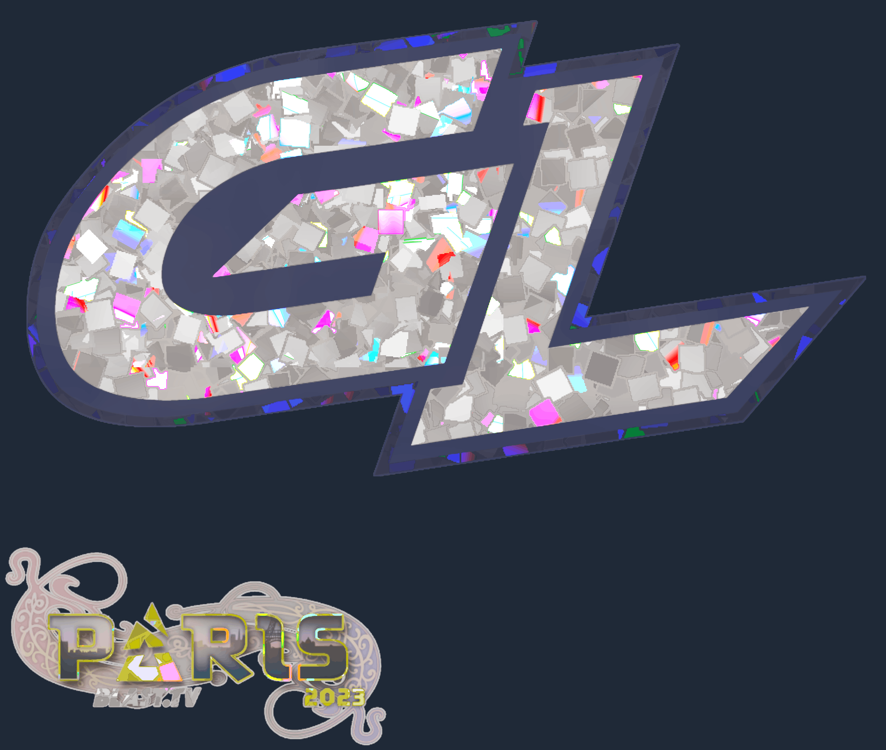 Sticker | GamerLegion (Glitter) | Paris 2023