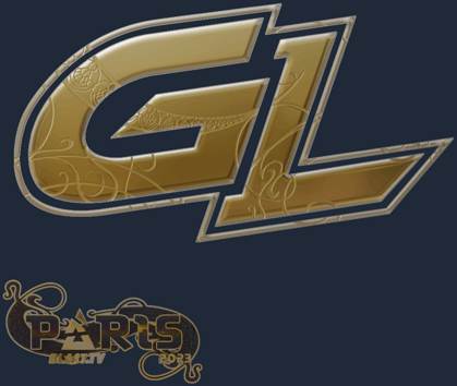 Sticker | GamerLegion (Gold) | Paris 2023