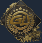 Sticker | GamerLegion (Gold) | Rio 2022