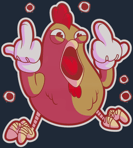 Sticker | Get Clucked