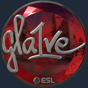 Sticker | gla1ve (reflectante) | Katowice 2019