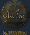 Sticker | gla1ve (Gold) | Copenhagen 2024