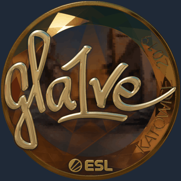 Sticker | gla1ve (dorada) | Katowice 2019