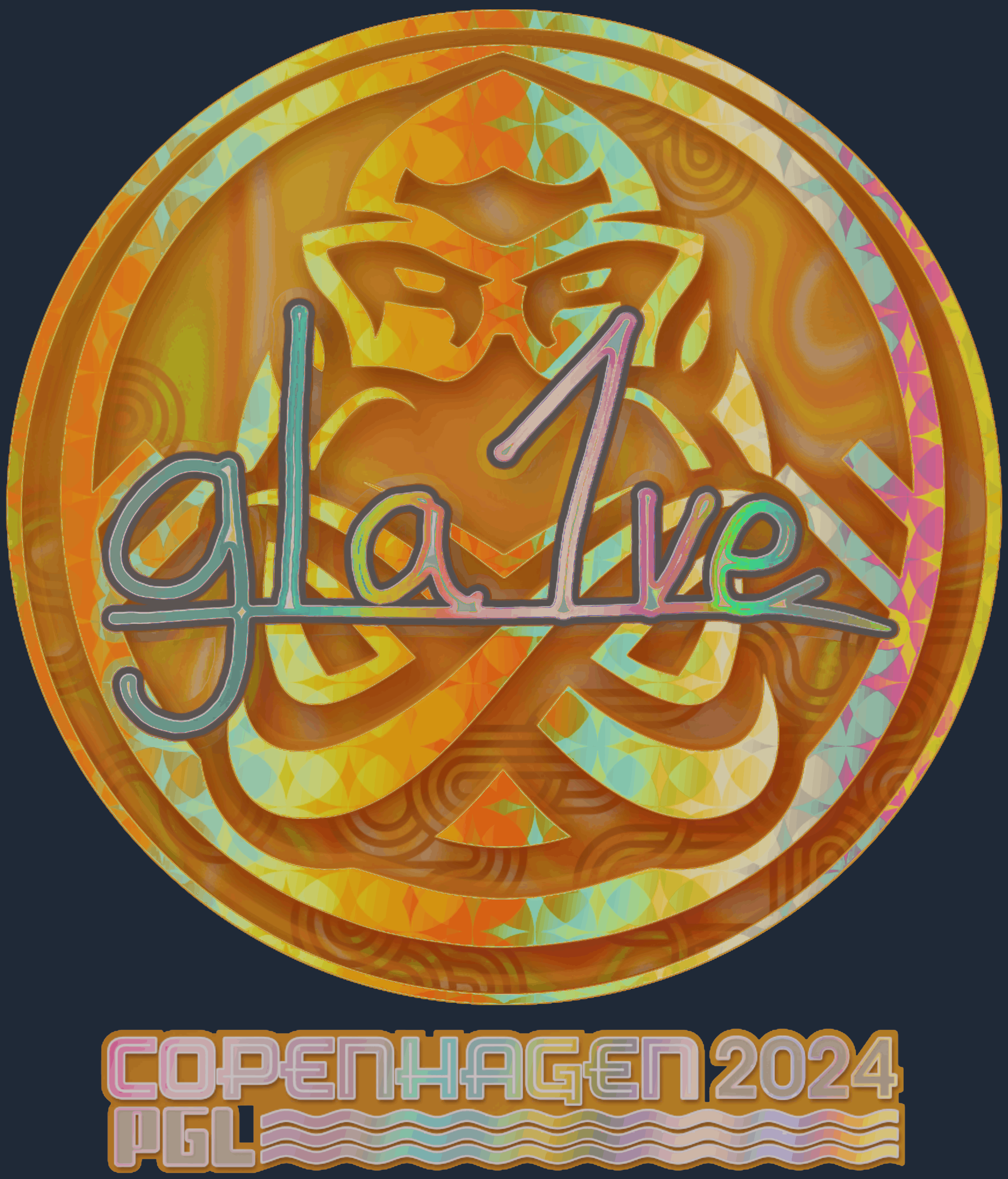 Sticker | gla1ve (Holo) | Copenhagen 2024