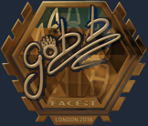 Sticker | gob b (Gold) | London 2018 image