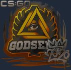 Sticker | GODSENT (Foil) | 2020 RMR image