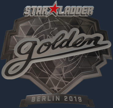 Sticker | Golden (reflectante) | Berlín 2019