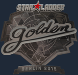Sticker | Golden (Foil) | Berlin 2019