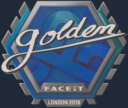 Sticker | Golden | London 2018