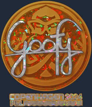 Sticker | Goofy (purpurina) | Copenhague 2024