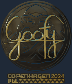 Sticker | Goofy (dorada) | Copenhague 2024